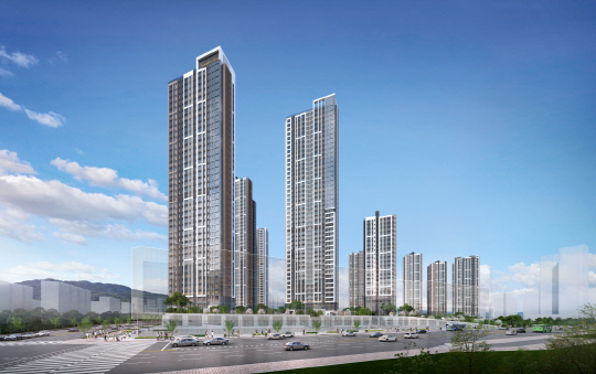 해링턴 스퀘어 산곡역 투시도